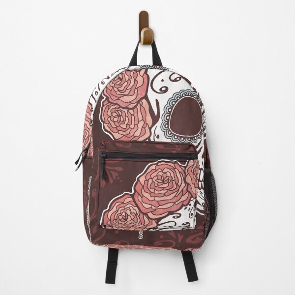 Item preview, Calavera Flores Rojas designed and sold by Stack.