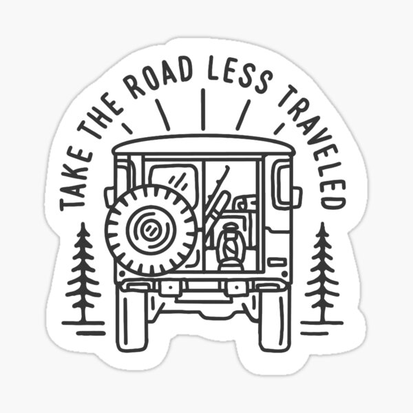 Item preview, take the road less traveled designed and sold by Morgancreations.