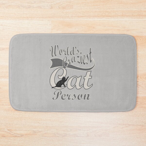 Item preview, 1980s Retro Typography World's Craziest Cat Person designed and sold by LEILA ART SPACE.