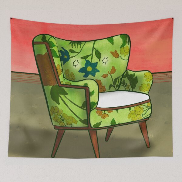 Item preview, Silla de sueño retro designed and sold by Wittlewon.