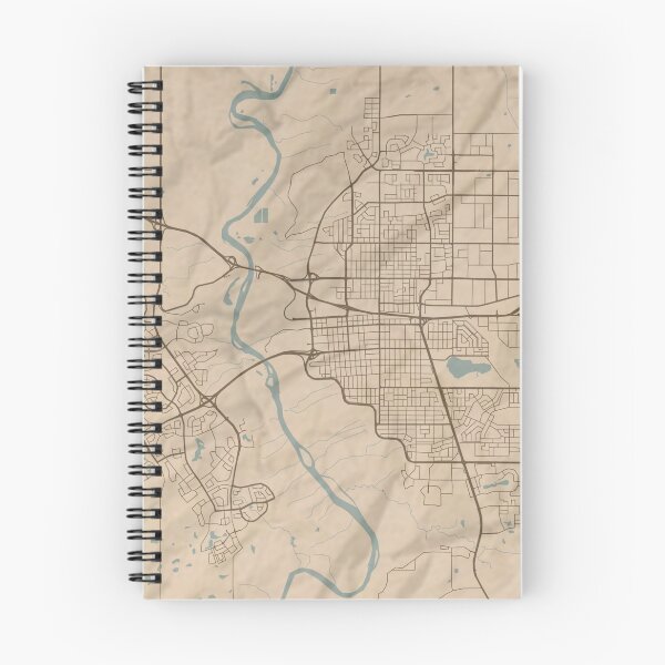 Item preview, Lethbridge Sepia Map designed and sold by CPTVDesign.