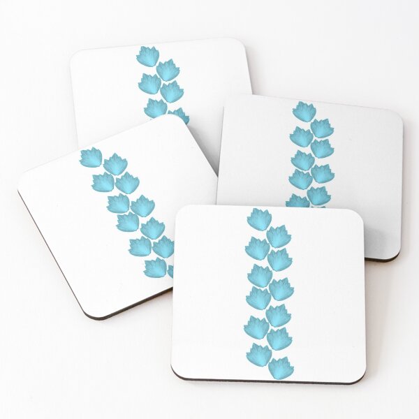 Item preview, Blue feather crystal cluster pattern designed and sold by cmakeitcount.