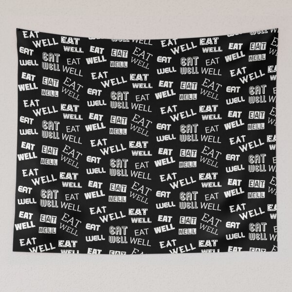 Item preview, Eat Well Text Design designed and sold by Aldrin Capco.