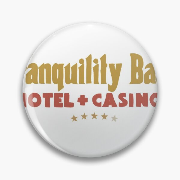 Item preview, Sticker Tranquility Base Hotel + Casino designed and sold by Juana S.