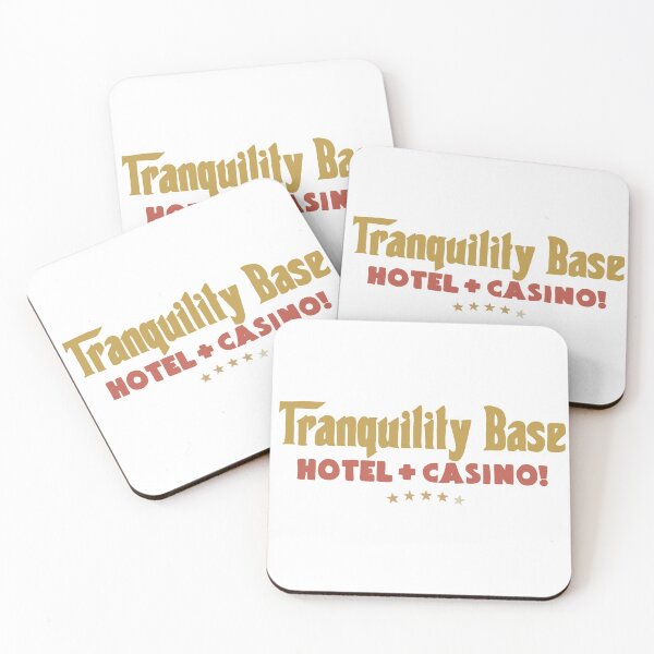 Item preview, Sticker Tranquility Base Hotel + Casino designed and sold by Juana S.