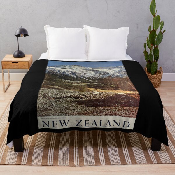 Item preview, New Zealand vintage travel poster designed and sold by stickart-marek.
