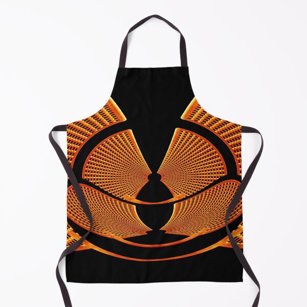 Item preview, Abstract orange graphic oval designed and sold by Astralia.