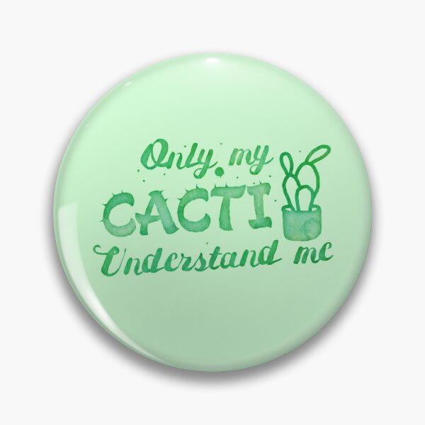 Item preview, Only my CACTI understand me (many cactus) designed and sold by jazzydevil.