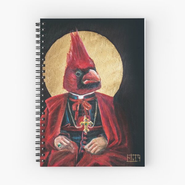 Item preview, Cardinal Cardinal | Classic Renaissance Bird Painting  designed and sold by Jacob la Cour.