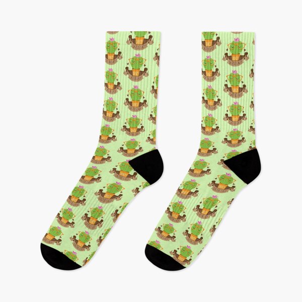 Item preview, CRAZY CACTUS LADY (with cacti glasses banner) designed and sold by jazzydevil.
