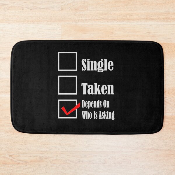Item preview, 1980s relationship status single ready to mingle single taken  designed and sold by LEILA ART SPACE.