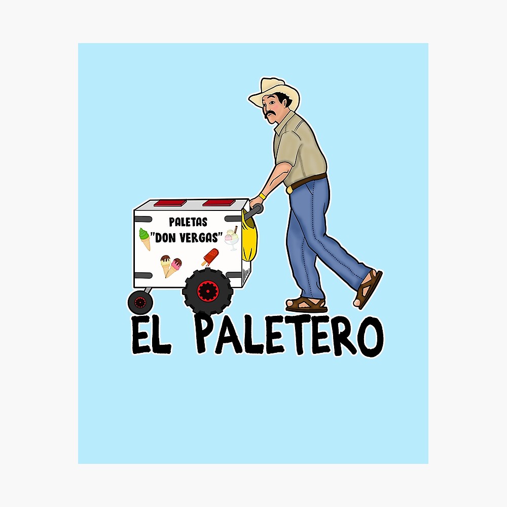 El paletero Mexican Ice cream men 