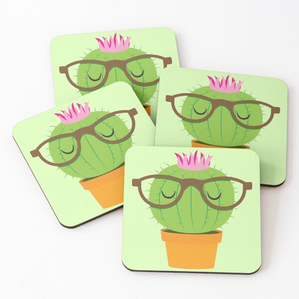 Item preview, Nerdy little cactus designed and sold by jazzydevil.