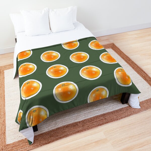 An Orange Comforter