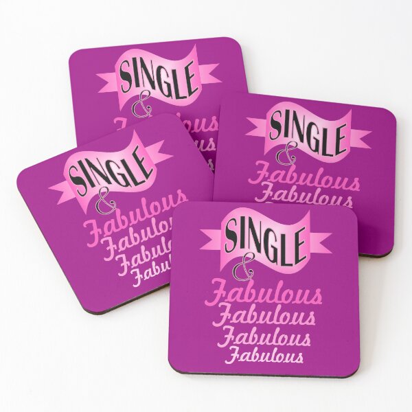 Item preview, 1980s singles awareness day single and fabulous designed and sold by LEILA ART SPACE.