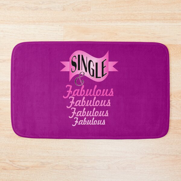 Item preview, 1980s singles awareness day single and fabulous designed and sold by LEILA ART SPACE.