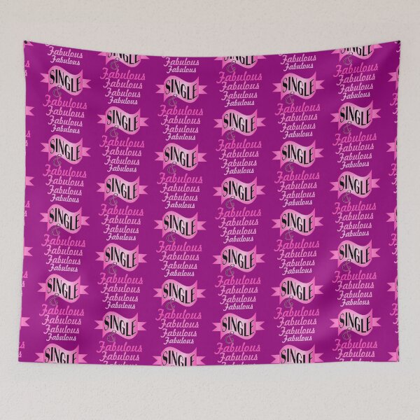 Item preview, 1980s singles awareness day single and fabulous designed and sold by LEILA ART SPACE.