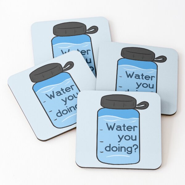 Item preview, Water You Doing? designed and sold by Mumpling.