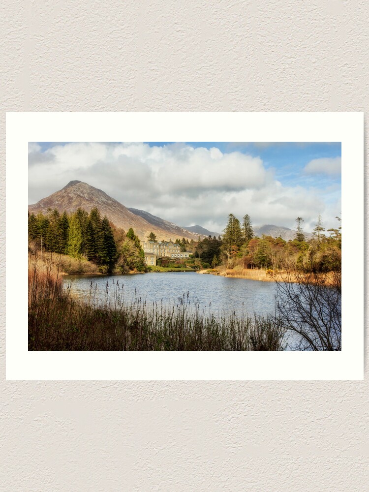 "Ballynahinch Castle Hotel Connemara Galway Ireland." Art Print by MickBourke Redbubble