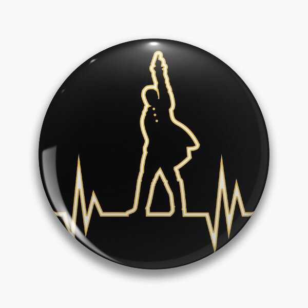Item preview, HamiLove (heartbeat for American Musicals and Broadway) Neon Yellow Glow designed and sold by frikybomb.