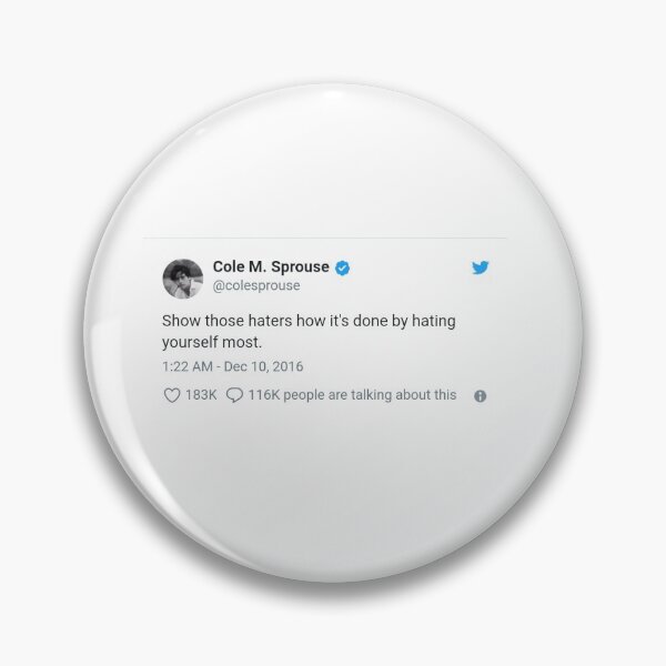 Item preview, cole sprouse tweet designed and sold by artisticvibez.