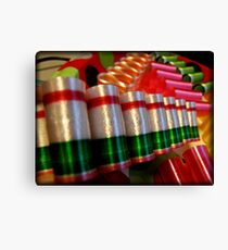 Ribbon Candy Canvas Print