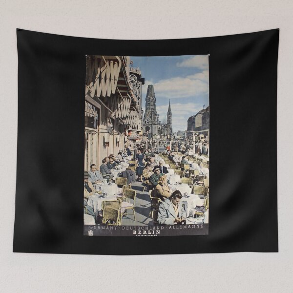 Item preview, Berlin vintage travel poster designed and sold by stickart-marek.