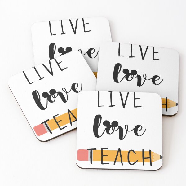 Item preview, live love teach design designed and sold by katiegaffney95.