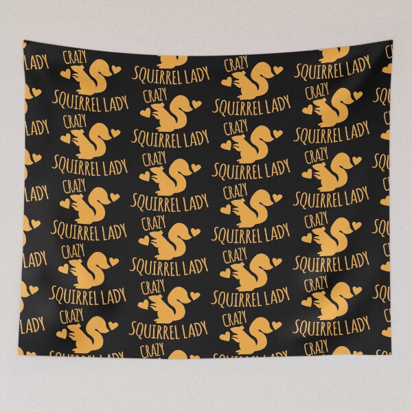 Item preview, Crazy Squirrel lady designed and sold by jazzydevil.