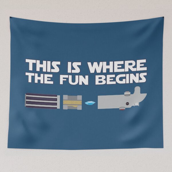 Item preview, This Is Where The Fun Begins designed and sold by Ironickdesigns.