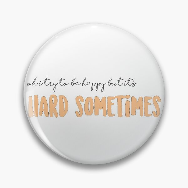 Item preview, ruel hard sometimes sticker designed and sold by gabisantti.