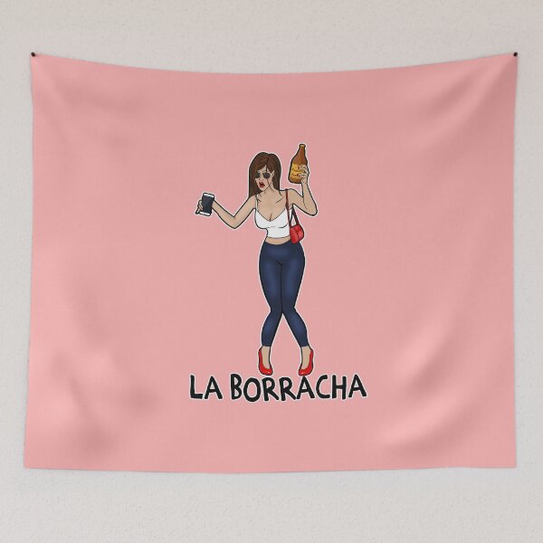 Item preview, La Borracha Funny Mexican Drunk  designed and sold by Socami.
