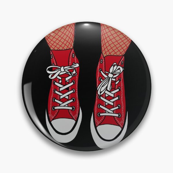 Item preview, Converse and Fishnets designed and sold by malibumaggie.