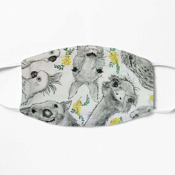 Australian Menagerie Flat Mask