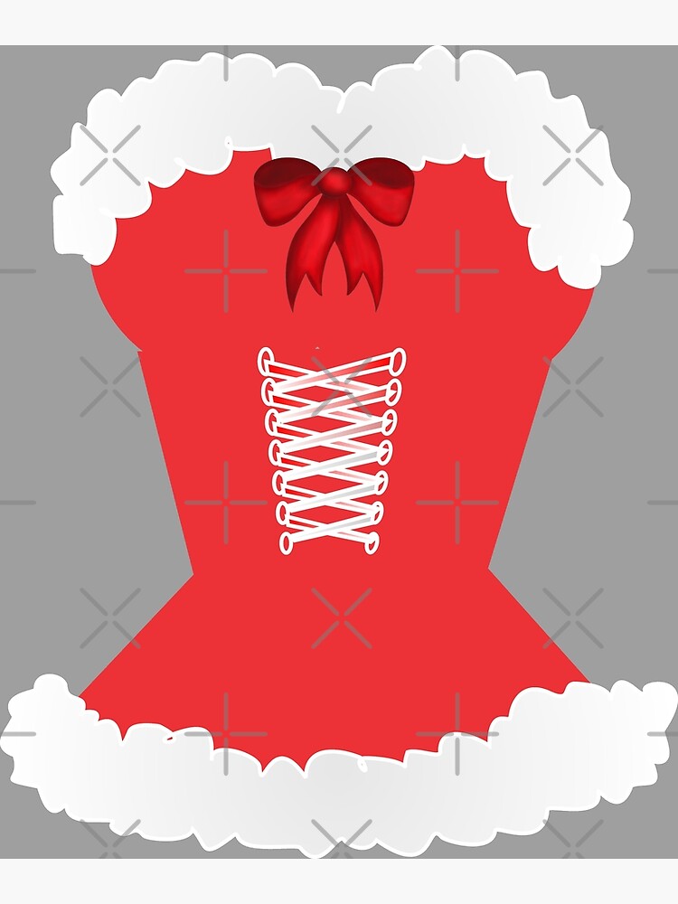 mrs claus corset