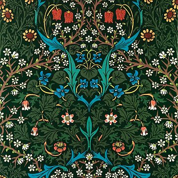 Artwork thumbnail, Blackthorn by William Morris, 1892 by MeganSteer