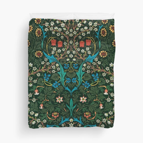 Blackthorn by William Morris, 1892 Duvet Cover