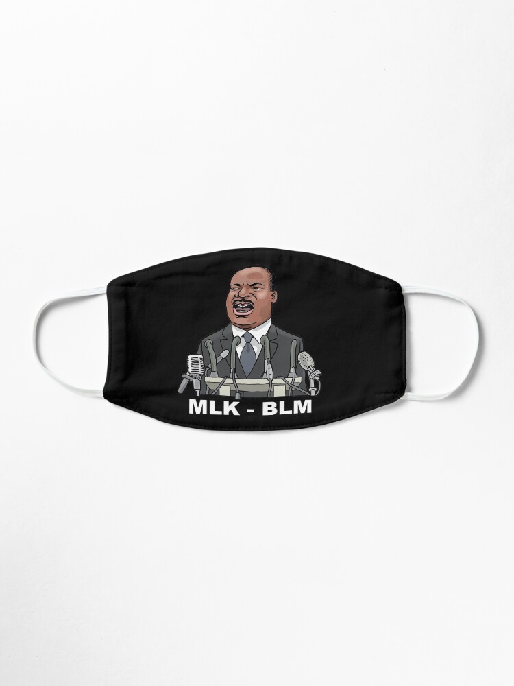 Alternate view of Martin Luther King Jr. - Dream, MLK - BLM Mask