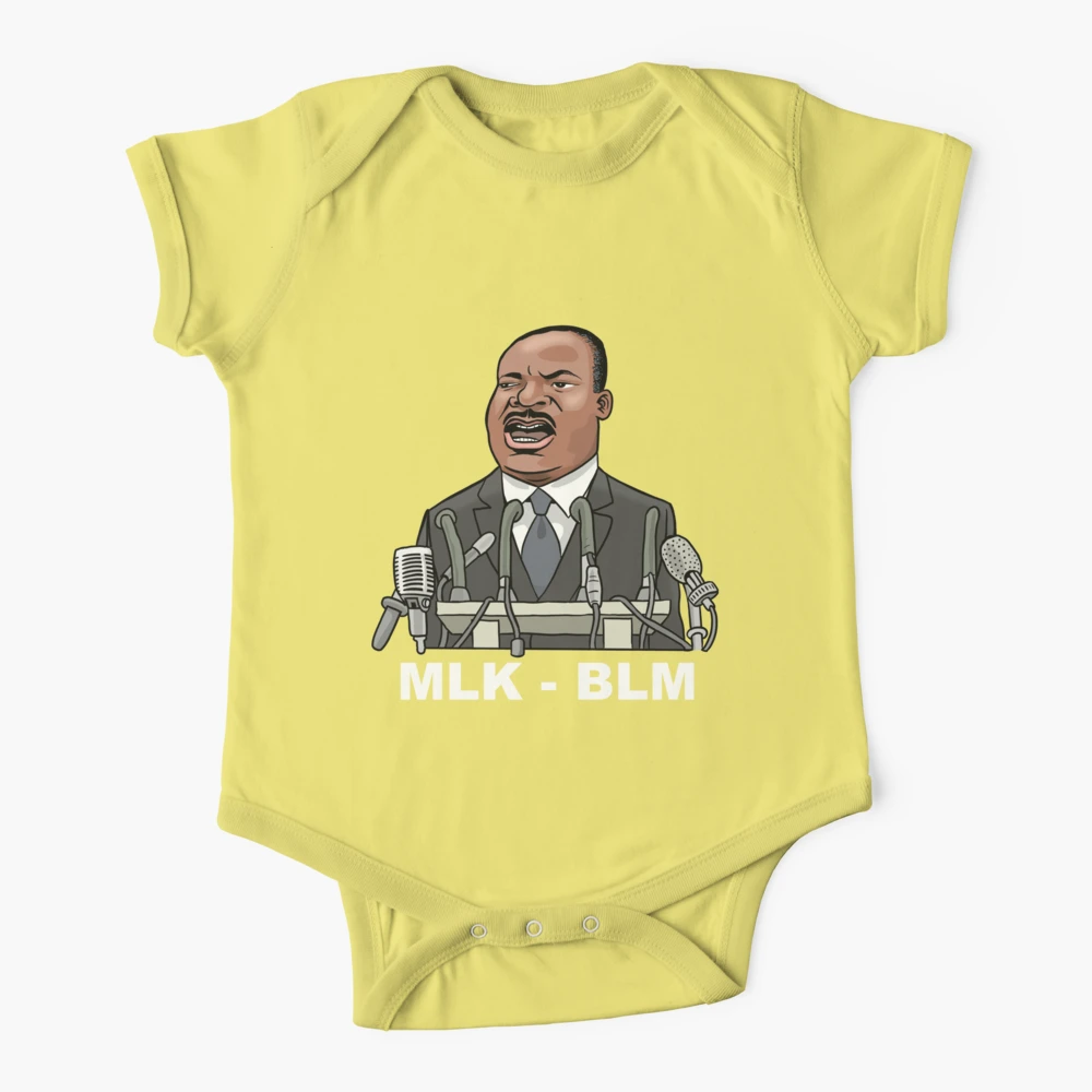  KinHui Camiseta negra suave para bebé Martin Luther King Jr (2)  Onesies : Ropa, Zapatos y Joyería