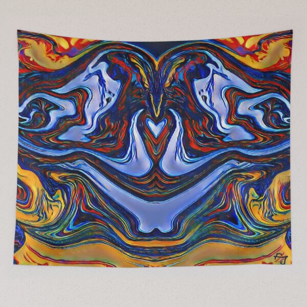 Item preview, Abstract Clown Art designed and sold by Frostyjenson.
