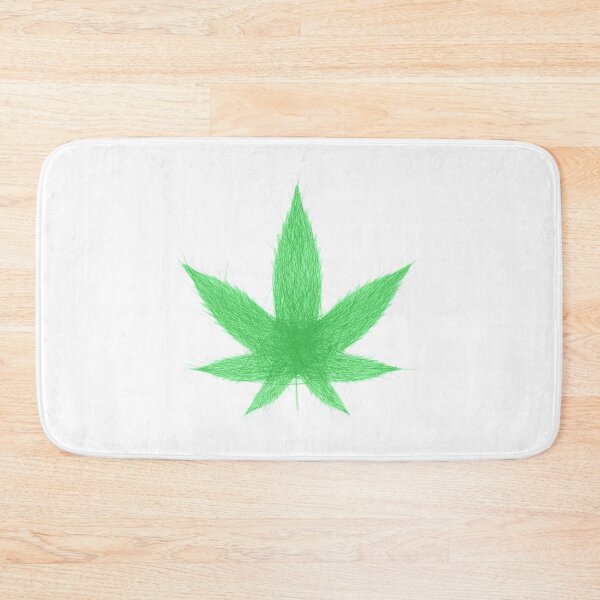 Item preview, Green Bezier Weed Leaf  designed and sold by Cloudy--Skies.