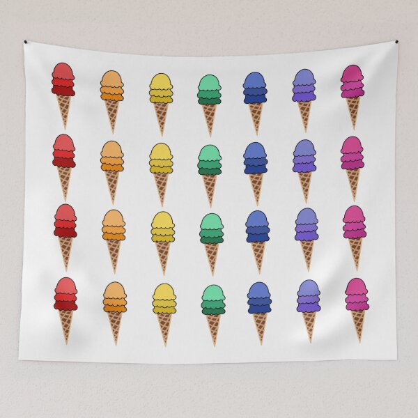 Item preview, Multiple Cute little ice creams!  designed and sold by Ella O’Connor.
