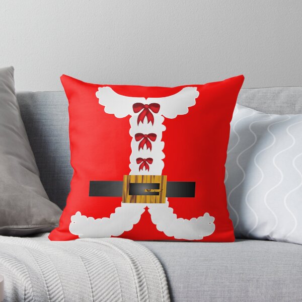 santa and mrs claus pillows