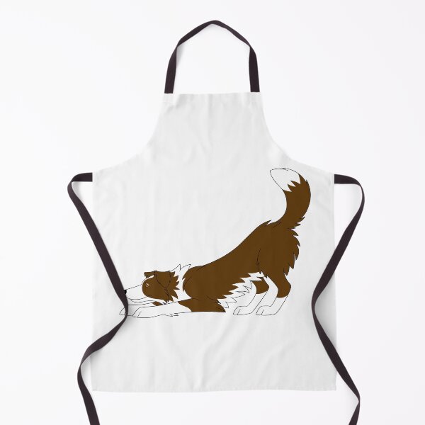 Item preview, Chocolate Border Collie Yoga designed and sold by S-ivanov.