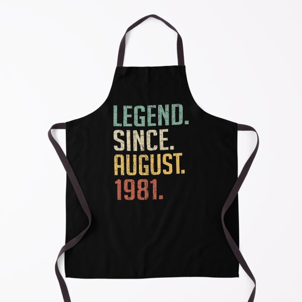 Item preview, Legend Since August 1981 39th Birthday Gift 39 Years Old Vintage August 1981 designed and sold by Takatv.