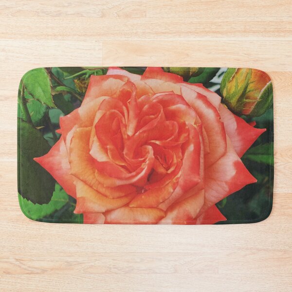 Item preview, A two tone full bloom rose with two buds. designed and sold by ninjapineapple.