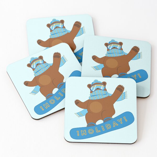 Item preview, Snowboarding funny Bear designed and sold by lents.