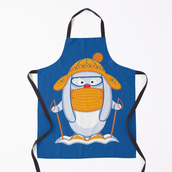 Item preview, White skiing hare designed and sold by lents.