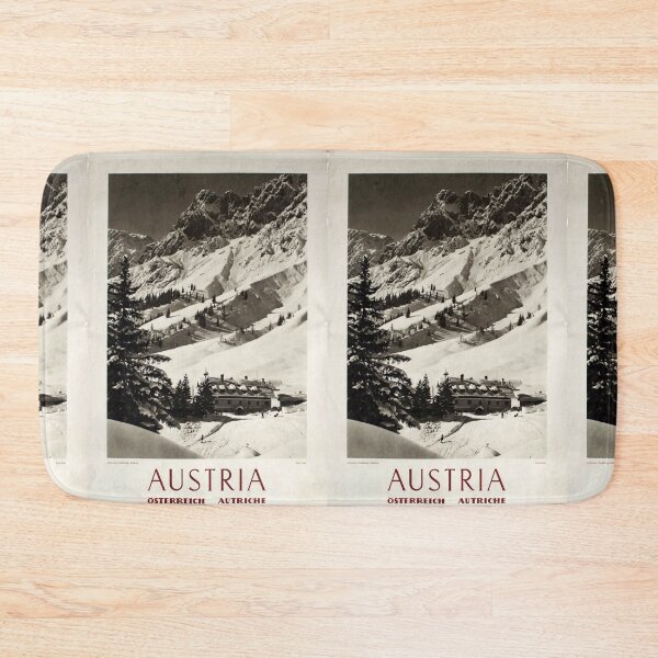 Artikelvorschau, Austria vintage travel poster entworfen und verkauft von stickart-marek.