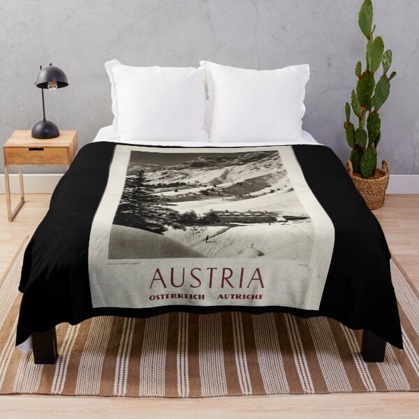 Item preview, Austria vintage travel poster designed and sold by stickart-marek.